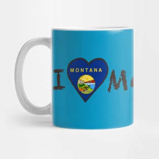 I Love Montana Mug